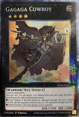 Gagaga Cowboy - RA04-EN064 - (PCR) Prismatic Collector's Rare - 1st Edition